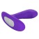 Фиолетовый вибромассажёр простаты Silicone Remote Pinpoint Pleaser - California Exotic Novelties - в Нижнем Новгороде купить с доставкой