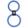 Синее двойное эрекционное кольцо Dual Rings Blue - Dream Toys - в Нижнем Новгороде купить с доставкой