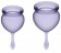 Набор фиолетовых менструальных чаш Feel good Menstrual Cup - Satisfyer - купить с доставкой в Нижнем Новгороде