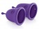 Набор из 2 фиолетовых менструальных чаш Intimate Care Menstrual Cups - Pipedream - купить с доставкой в Нижнем Новгороде