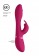 Розовый вибромассажер-кролик Mira - 21,5 см. - Shots Media BV