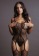 Пикантный боди-комбинезон Fishnet and Lace Bodystocking - Shots Media BV купить с доставкой