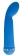 Голубой вибратор SPARKLE SUCCUBI  BLISS G VIBE - 14,2 см. - Howells