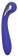 Фиолетовый вибромассажер с электростимуляцией Intimate Estim Petite G Wand - 19 см. - California Exotic Novelties - купить с доставкой в Нижнем Новгороде