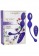 Фиолетовые виброшарики с электростимуляцией Impulse Intimate E-Stimulator Dual Kegel - California Exotic Novelties - купить с доставкой в Нижнем Новгороде