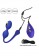 Фиолетовые виброшарики с электростимуляцией Impulse Intimate E-Stimulator Dual Kegel - California Exotic Novelties - купить с доставкой в Нижнем Новгороде