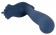 Синий вибростимулятор простаты Vibrating Butt Plug - 11,7 см. - Orion - в Нижнем Новгороде купить с доставкой