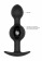 Черная анальная пробка N 90 Self Penetrating Butt Plug - 10,4 см. - Shots Media BV