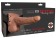 Кофейный перезаряжаемый вибрострапон 6  Hollow Rechargeable Strap-On Remote - 17,5 см. - Pipedream - купить с доставкой в Нижнем Новгороде