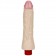 Вибратор Vibrating 7  Thin Dong из серии The Naturals - 18 см. - Doc Johnson