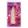 Вибратор Vibrating 7  Thin Dong из серии The Naturals - 18 см. - Doc Johnson