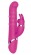 Розовый вибратор-кролик NAGHI NO.41 RECHARGEABLE DUO VIBRATOR - 24 см. - Tonga