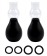 Вакуумные помпы на соски для женщин NIPPLE SUCKER SET - Dream Toys