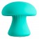 Зеленый вибромассажёр-грибочек Cloud 9 Mushroom Massager - EDC