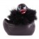 Черный вибратор-уточка I Rub My Duckie 2.0 Paris - Big Teaze Toys - купить с доставкой в Нижнем Новгороде