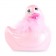 Розовый вибратор-уточка I Rub My Duckie 2.0 Paris - Big Teaze Toys - купить с доставкой в Нижнем Новгороде
