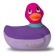 Фиолетово-розовый вибратор-уточка I Rub My Duckie 2.0 Colors - Big Teaze Toys - купить с доставкой в Нижнем Новгороде