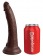 Коричневый фаллоимитатор 7  Silicone Dual Density Cock - 21 см. - Pipedream