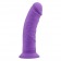 Фиолетовый реалистичный фаллоимитатор Jammy - 20,3 см. - Blush Novelties