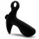 Черный анальный вибратор Silicone Vibrating Prostate Massager 01 - 10,8 см. - Blush Novelties - в Нижнем Новгороде купить с доставкой