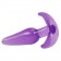 Фиолетовая анальная пробка в форме якоря Slim Anal Plug - 10,8 см. - Blush Novelties