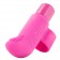 Розовая вибронасадка на палец Finger Vibe - Blush Novelties