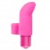 Розовая вибронасадка на палец Finger Vibe - Blush Novelties