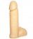 Пустотелый фаллоимитатор телесного цвета - 16,7 см. - Джага-Джага купить с доставкой в интернет-магазине Orgasmix в Нижнем Новгороде Пустотелый фаллоимитатор телесного цвета - 16,7 см. - Джага-Джага