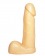 Пустотелый фаллоимитатор телесного цвета - 16,7 см. - Джага-Джага купить с доставкой в интернет-магазине Orgasmix в Нижнем Новгороде Пустотелый фаллоимитатор телесного цвета - 16,7 см. - Джага-Джага