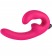 Розовый страпон с вибрацией Sharevibe - 22 см. - Fun Factory - купить с доставкой в Нижнем Новгороде