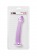 Фиолетовый фаллоимитатор Jelly Dildo M - 18 см. - Toyfa Basic