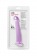 Фиолетовый фаллоимитатор Jelly Dildo M - 18 см. - Toyfa Basic