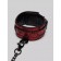 Красно-черные оковы Reversible Faux Leather Ankle Cuffs - Fifty Shades of Grey - купить с доставкой в Нижнем Новгороде