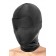 Сплошная маска-шлем с имитацией повязки для глаз - Fetish Tentation - купить с доставкой в Нижнем Новгороде