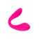 Ярко-розовый многофункциональный стимулятор для пар Dolce - Lovense