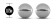Серебристые вагинальные шарики Gleam Stainless Steel Kegel Balls - Blush Novelties