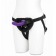 Фиолетовый поясной фаллоимитатор Strap on Harness   5in Dildo Set - 12,25 см. - Lux Fetish - купить с доставкой в Нижнем Новгороде