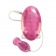 Розовая вибропулька с пультом-кристаллом и светодиодами Lighted Shimmers LED Bliss Teasers - California Exotic Novelties