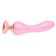 Розовый вибростимулятор SANYA - 18,5 см. - Shunga купить в Нижнем Новгороде с доставкой в Orgasmix.ru Розовый вибростимулятор SANYA - 18,5 см. - Shunga