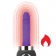 Портативная секс-машина Thrusting Compact Sex Machine c 2 насадками - Lux Fetish - купить с доставкой в Нижнем Новгороде