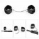 БДСМ-набор Deluxe Bondage Kit: маска, вибратор, наручники, плётка - Lovetoy - купить с доставкой в Нижнем Новгороде