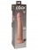 Телесный фаллоимитатор-реалистик King Cock Ellite Dual Density - 25,5 см. - Pipedream
