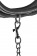 Черный ошейник с поводком COLLAR LEASH DIAMOND - Dream Toys - купить с доставкой в Нижнем Новгороде