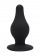 Черный анальный стимулятор DUAL DENSITY PLEASURE PLUG XS - 6,4 см. - Dream Toys