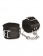 Чёрные наручники с меховой изнанкой CUMFY CUFFS - Pipedream - купить с доставкой в Нижнем Новгороде