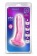 Розовый фаллоимитатор Hard N Happy - 13,9 см. - Blush Novelties
