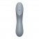 Серый вибратор с вакуумной стимуляцией Curvy Trinity 3 - Satisfyer купить в Нижнем Новгороде с доставкой в Orgasmix.ru Серый вибратор с вакуумной стимуляцией Curvy Trinity 3 - Satisfyer
