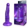 Фиолетовый фантазийный фаллоимитатор с пупырышками - 25 см. - Bior toys