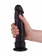 Крупный чёрный фаллоимитатор без мошонки - 20,5 см. - LOVETOY (А-Полимер) купить с доставкой в интернет-магазине Orgasmix в Нижнем Новгороде Крупный чёрный фаллоимитатор без мошонки - 20,5 см. - LOVETOY (А-Полимер)