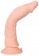 Телесный вибратор на присоске с пультом ДУ Bendable RC Vibrator - 21,5 см. - Orion